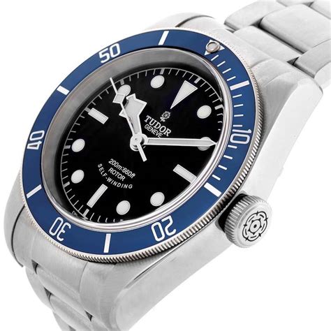 tudor black bay blue replica|tudor black bay blue bezel.